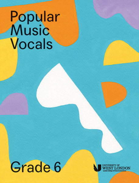 LL298 Popular Music Vocals Grade 6 (+Online Audio Access) for voice