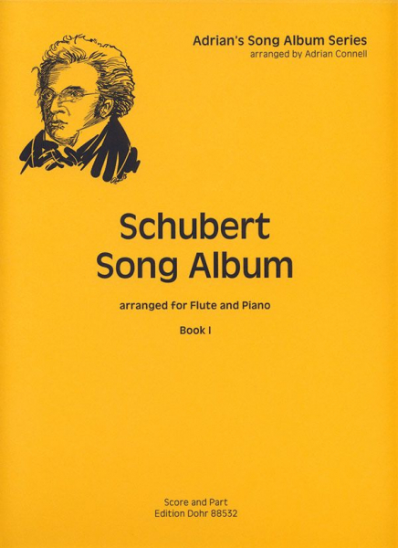 Schubert Song Album vol.1 for flute and piano