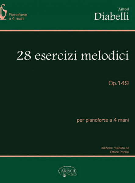 Esercizi Melodici op. 149 per pianoforte a quattro mani