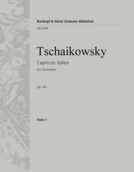 Capriccio Italien op.45 for orchestra