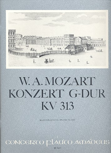 Konzert G-Dur KV313 für Flöte und Orchester