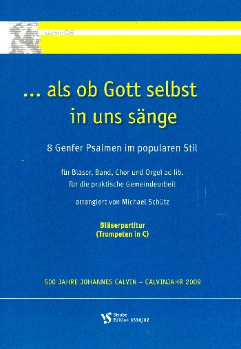 Als ob Gott selbst in uns sänge für gem Chor (Gemeinde) und Instrumente