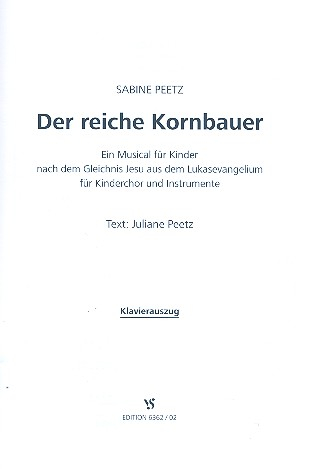 Der reiche Kornbauer für Kinderchor und Instrumente