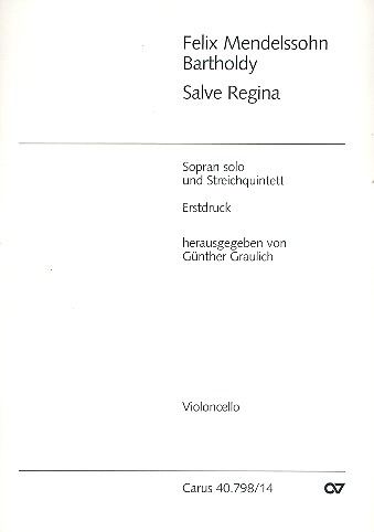 Salve Regina für Sopran und Streichquintett