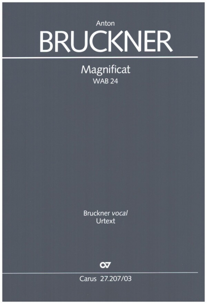 Magnificat WAB24 für Soli SATB, gem Chor und Orgel