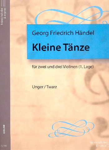 Kleine Tänze für 2-3 Violinen (1. Lage)