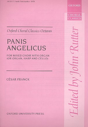 Panis angelicus for mixed chorus and organ