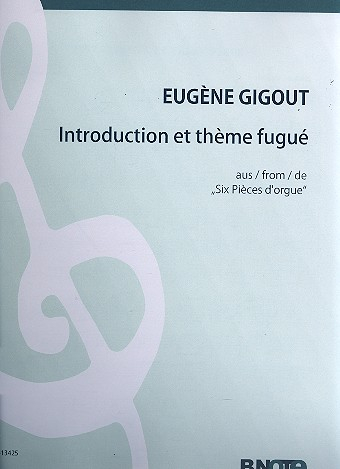 Introduction et thème fugué pour orgue