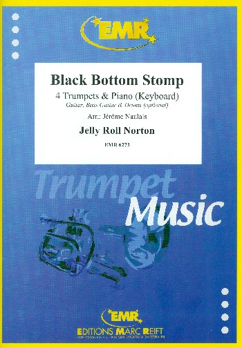 Black Bottom Stomp für 4 Trompeten und Klavier (Keyboard) (Percussion ad lib)