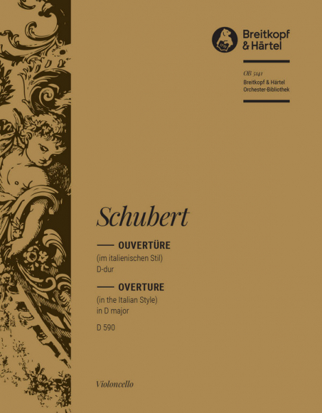 Ouvertüre im italienischen Stil D-Dur D590 für Orchester