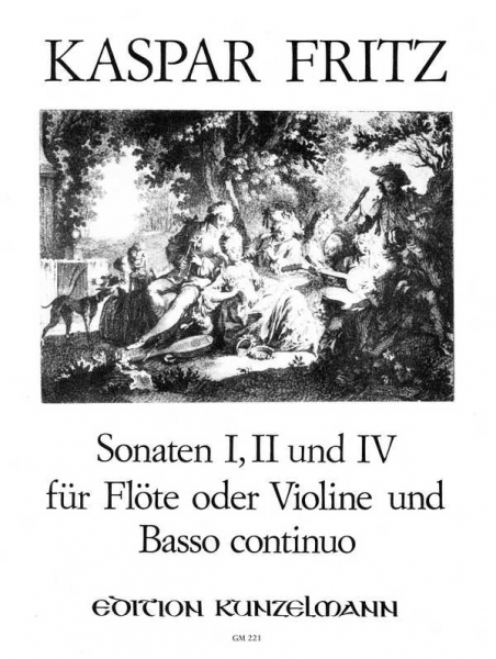 Sonaten 1, 2 und 4 aus &#039;6 Sonaten&#039; für Flöte (Violine) und Bc