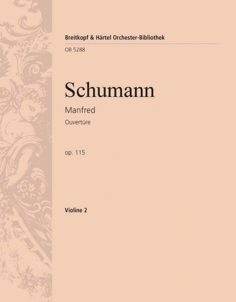 Ouvertüre zum Dramatischen Gedicht Manfred nach Lord Byron op.115 für Orchester