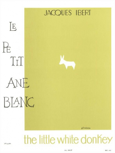 Le petit ane blanc pour flûte et piano