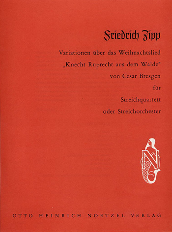 Variationen über Knecht Ruprecht aus dem Walde von Cesar Bresgen