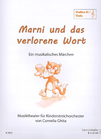 Marni und das verlorene Wort für Sprecher und (Kinder-) Streichorchester (Darsteller ad lib)