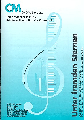 Unter fremden Sternen für Männerchor und Klavier