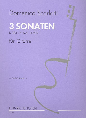 3 Sonaten für Gitarre