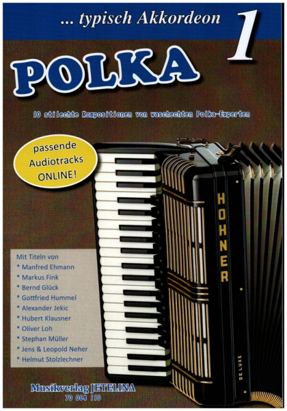 Polka Band 1 (+Online Audio) für Akkordeon