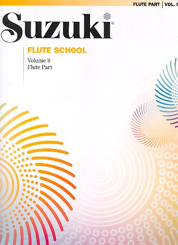 Suzuki Flute school vol.9 for flute and piano