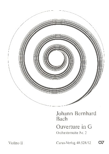 Ouvertüre G-Dur für Streicher und Bc