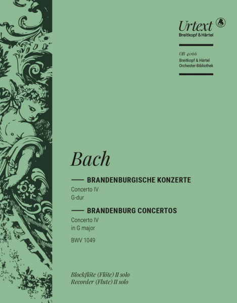 Brandenburgisches Konzert G-Dur Nr.4 BWV1049 für Orchester