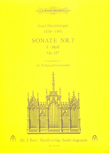 Sonate f-Moll nr.7 op.127 für Orgel