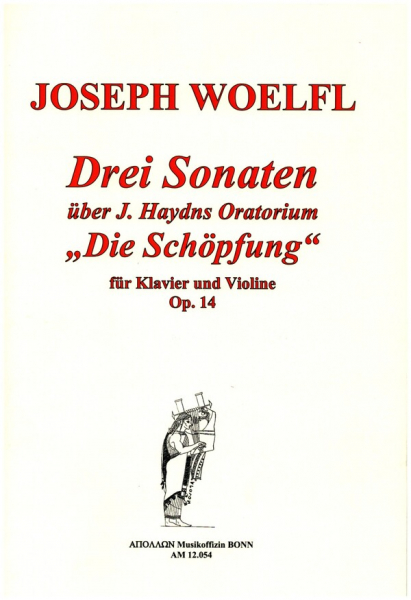 3 Sonaten über J. Haydns Oratorium &#039;Die Schöpfung&#039; op.14 für Violine und Klavier