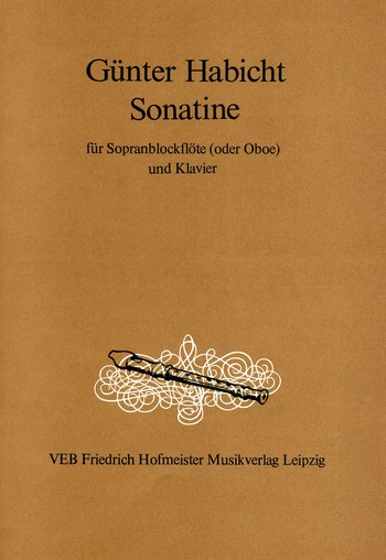 Sonatine für Sopranblockflöte (Oboe) und Klavier