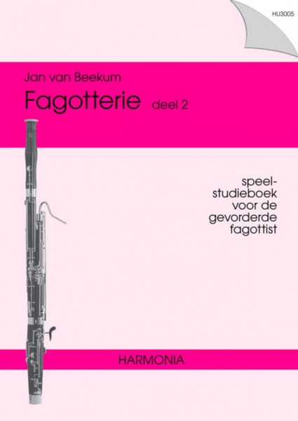 Fagotterie vol.2 Speel-studieboek voor de gevorderde fagottist