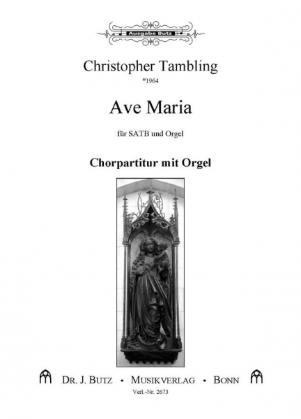 Ave maria für gem Chor und Orgel