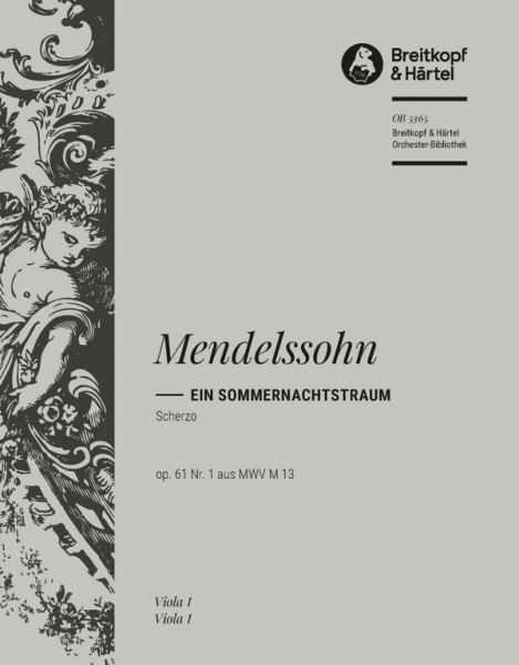 Scherzo aus &#039;Ein Sommernachtstraum&#039; op.61,1 für Orchester