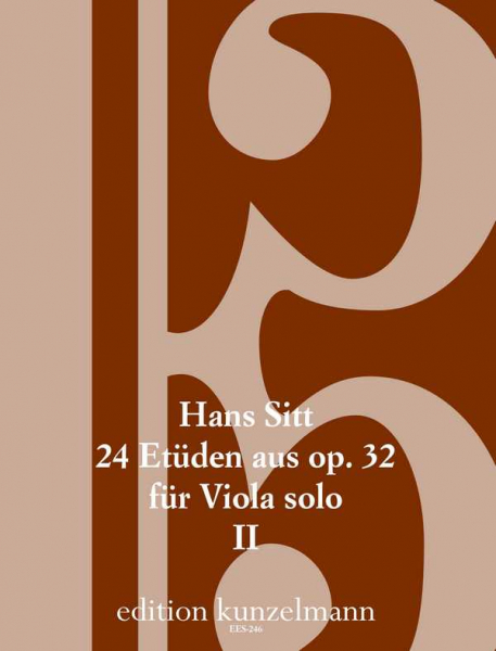 24 Etüden aus op.32 Band 2 für Viola solo