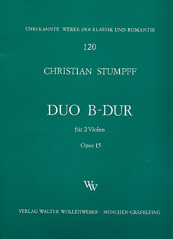 Duett B-Dur op.15 für 2 Violen