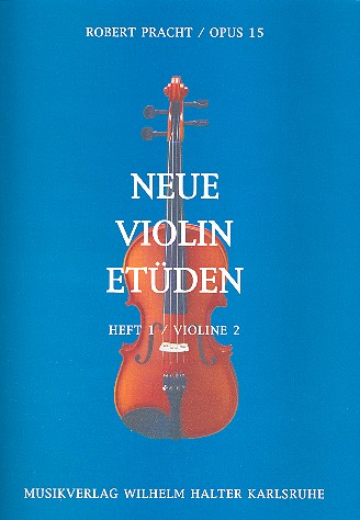 Neue Violin-Etüden op.15 Band 1 Violine 2