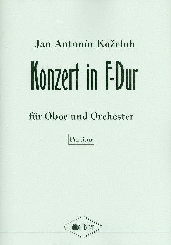 Konzert F-Dur für Oboe und Orchester