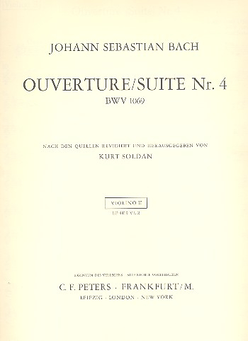 Ouvertüre Nr.4 BWV1069 für Orchester