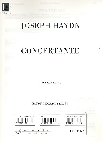 Sinfonia concertante Hob.I:105 für Oboe, Fagott, Violine, Violoncello und