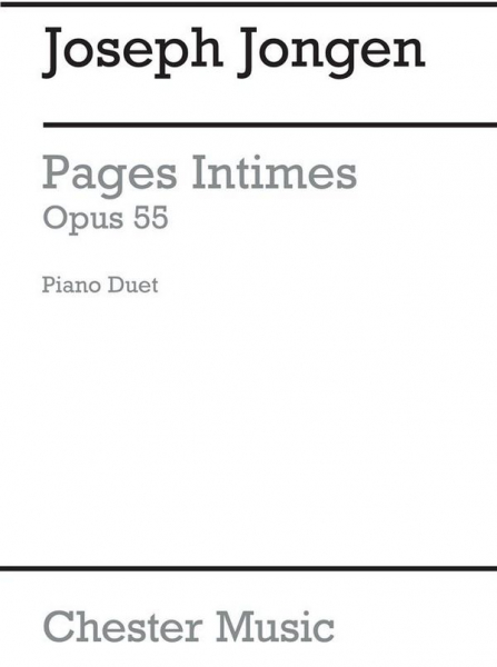 Pages Intimes op.55 for piano duet