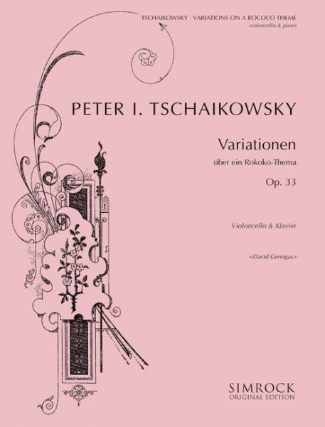 Rokoko-Variationen op.33 für Violoncello und Orchester