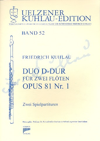 Duo D-Dur op.81,1 für 2 Flöten