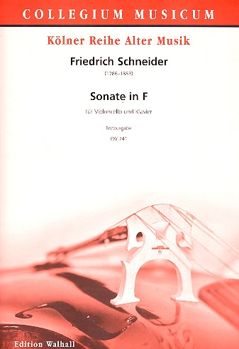 Sonate F-Dur für Violoncello und Klavier