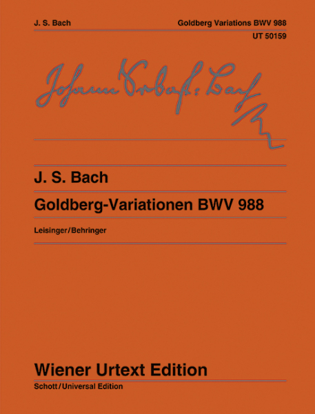 Goldberg Variationen BWV988 für Klavier