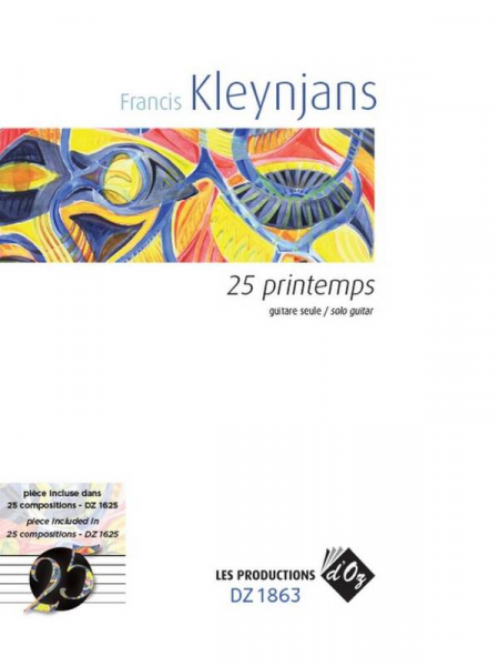 25 printemps pour guitare seule