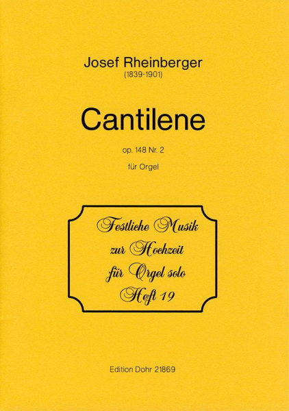 Cantilene op.148,2 für Orgel