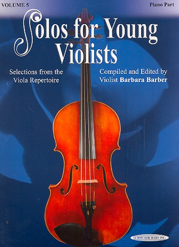 Suzuki Solos for young Violists vol.5 for viola and piano