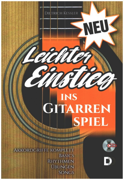 Leichter Einstieg ins Gitarrenspiel (+CD)