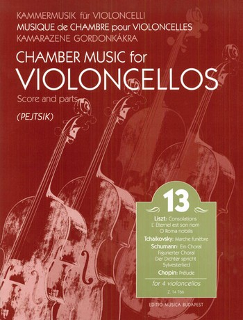 Kammermusik für Violoncello Band 13 für 4 Violoncelli