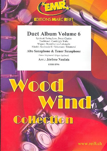 Duet Album vol.6 for 2 saxophones (AT) (piano/keyboard/organ ad lib)