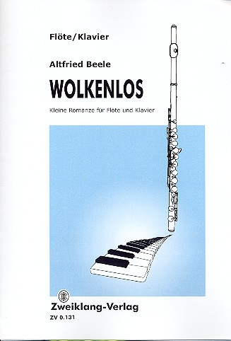 Wolkenlos für Flöte und Klavier Kleine Romanze