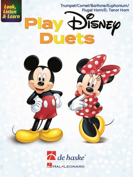 Look, Listen &amp; Learn - Play Disney Duets for 2 Trumpets, Cornets, Baritones, Euphoniums or Flugelhor